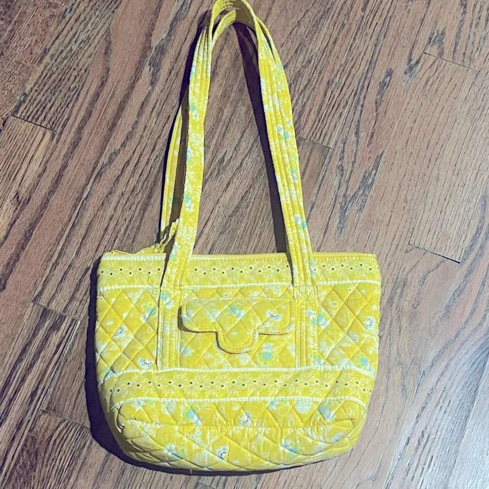 Yellow‎ Debra Grogan Designs Quilted Purse